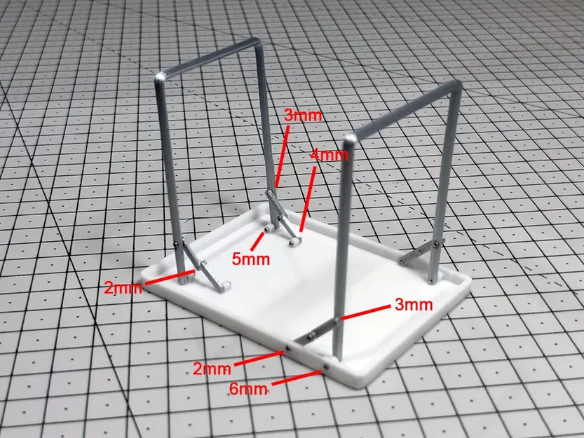 Bàn Gấp Dã Ngoại Tỉ Lệ 1/10 - Image 6