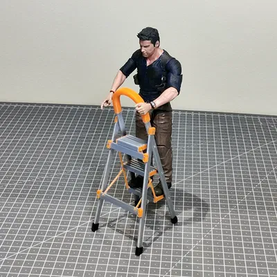 Thang Gấp 3 Tầng Tỉ Lệ 1/10