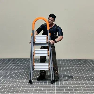 Thang Gấp 3 Tầng Tỉ Lệ 1/10