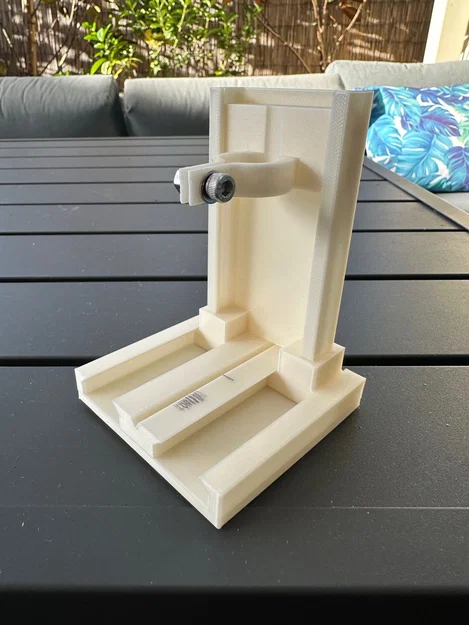 Drill guide for rotary tools: easy drilling into tubing - Image 2