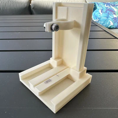 Drill guide for rotary tools: easy drilling into tubing