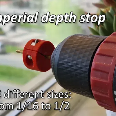 Chặn Độ Sâu Mũi Khoan Kiểu Imperial - Bộ Đầy Đủ