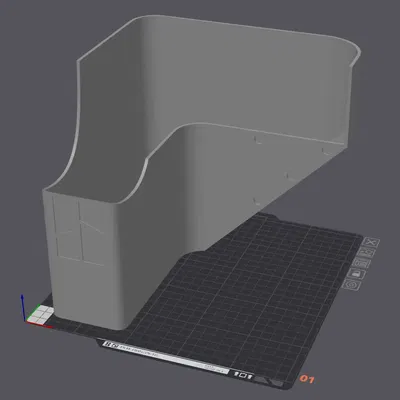 Bambu Poop Chute - Nam châm 10x3mm