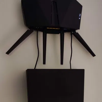 Giá treo tường và cover cho router ASUS DSL-AX82U