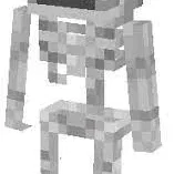 Mô hình bộ xương Minecraft