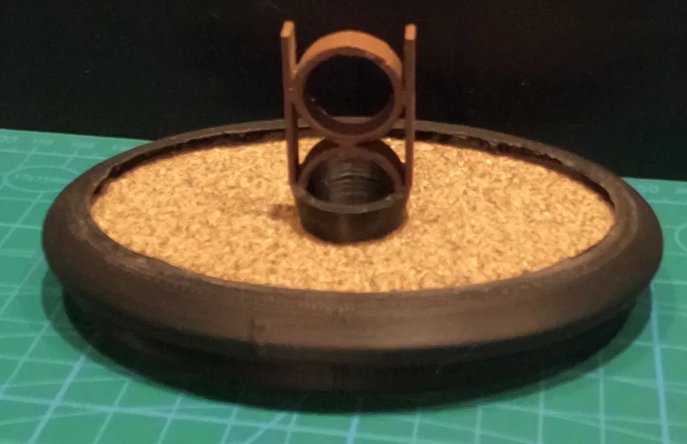 Tiểu Cảnh Thiền Nhỏ Có Chén và Vòng - Image 1