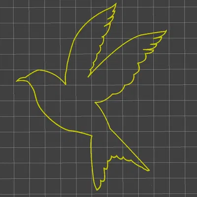 bird outline