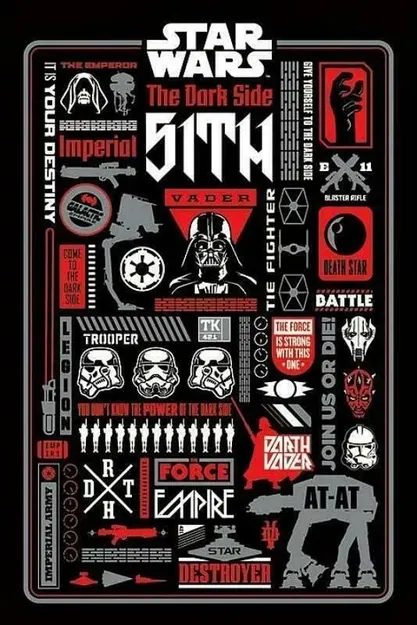 Starwars Iconographic - Bản vẽ bằng Filament - Image 2