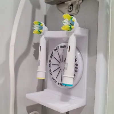 Tooth Brush Head Holder with Date Ring