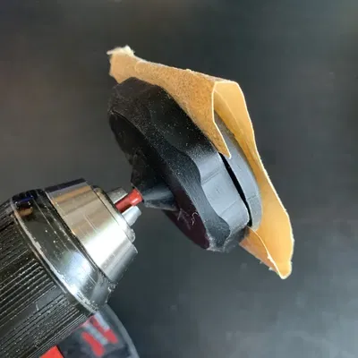 Mũi Khoan Biến Thành Máy Chà Nhám Xoay