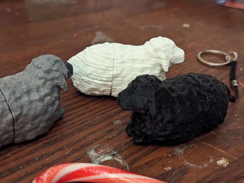 Hộp kim chỉ hình cừu - Image 1