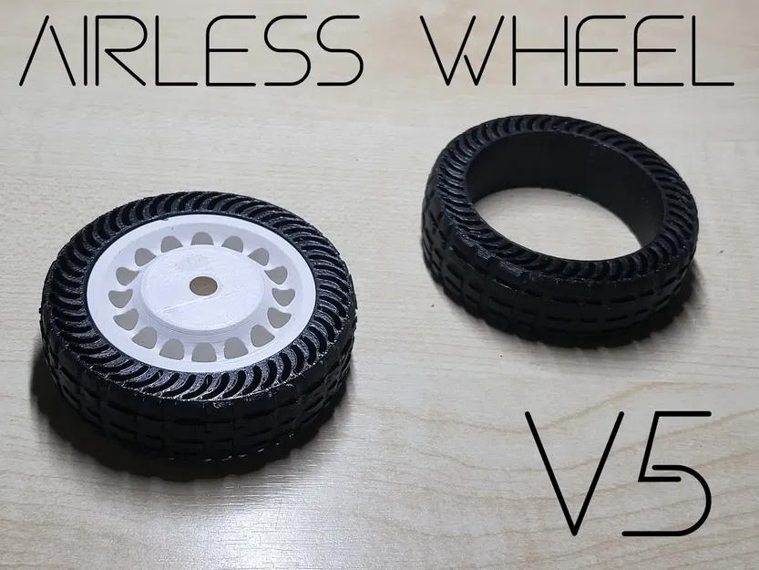 Ý Tưởng Bánh Xe Không Săm (Airless Wheel Concept) - Image 1