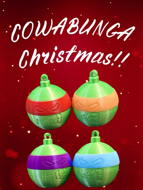 Ninja Turtle Ornament - Image 1