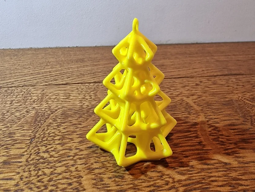 Móc Treo Cây Thông Noel Hình Khối Voronoi - Image 1