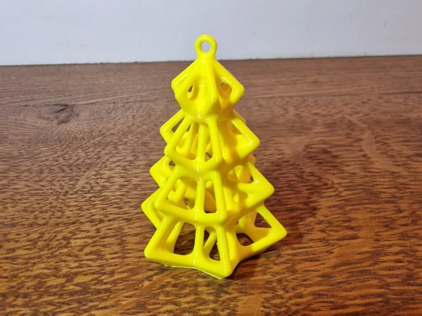 Móc Treo Cây Thông Noel Hình Khối Voronoi - Image 3