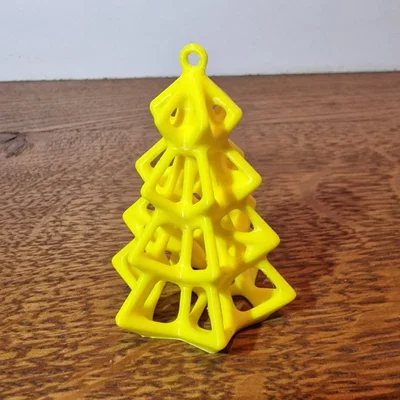 Móc Treo Cây Thông Noel Hình Khối Voronoi