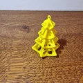 Móc Treo Cây Thông Noel Hình Khối Voronoi - Thumbnail 4