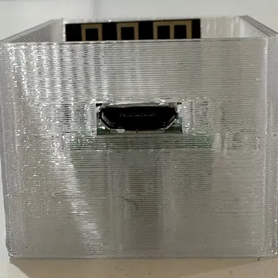 Hộp đựng Cảm biến Hồng ngoại IR và Module WiFi ESP8285 ESP-01M có Micro USB