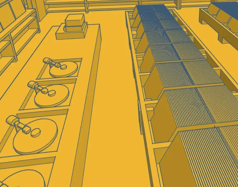 Tiệm Đĩa Vinyl Phong Cách 1950s - Image 3