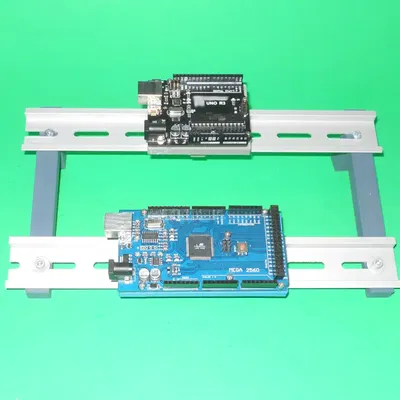 DIN Rail Arduino Uno and Mega Mounts