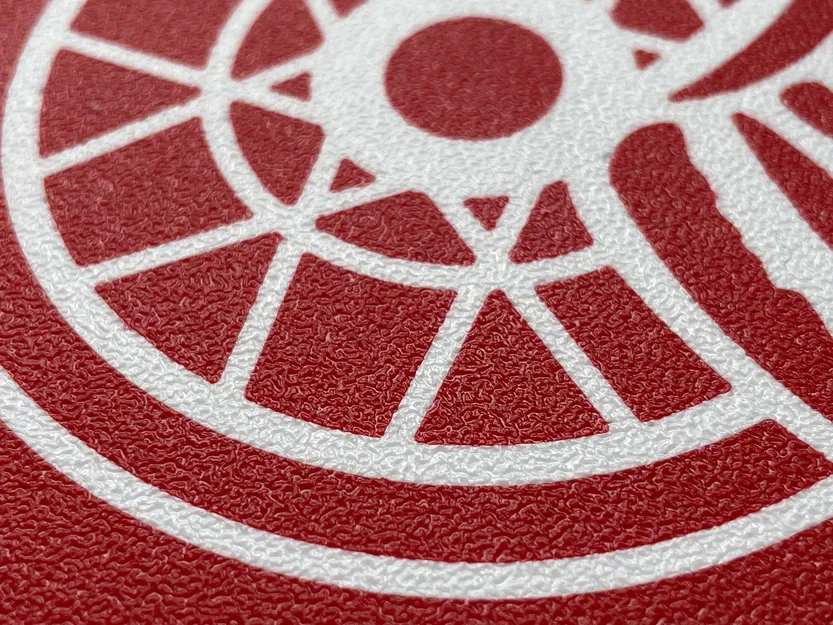 Logo Detroit Red Wings (In Đa Vật Liệu) - Image 4