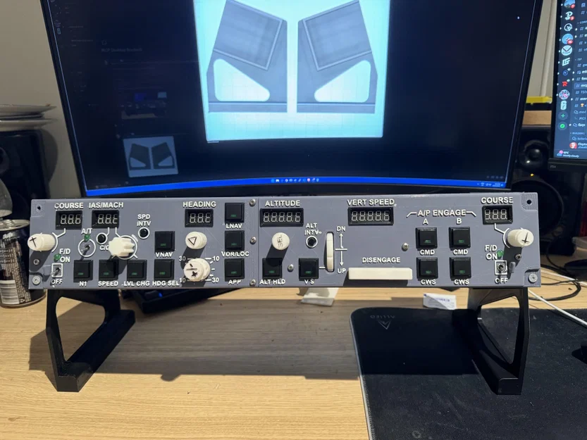 Chân đế để bàn 737DIYSIM MCP - Image 1