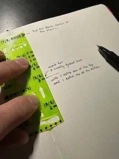 Thước Kẻ Chia Cột/Hàng Tạp Chí - Image 3