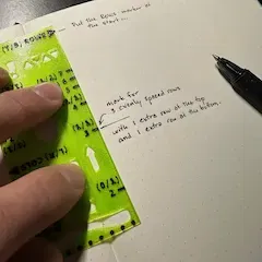 Thước Kẻ Chia Cột/Hàng Tạp Chí