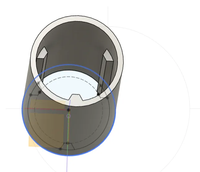 18650 or 3xAAA battery sleeve for xhp50 led flashlight - Image 1