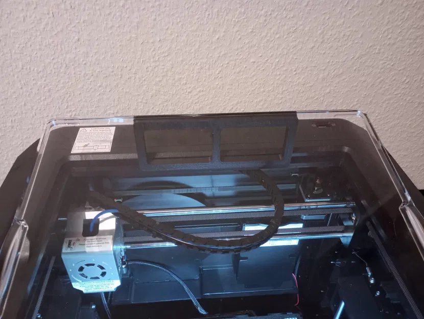 Qidi Tech X-Max3 top lid riser - Image 2