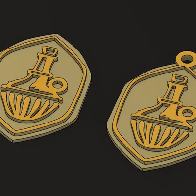 Móc khóa Biểu Tượng Baldur's Gate 3