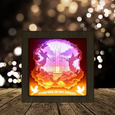 Memorial Day (Forever in my Heart) light box