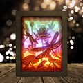 Hộp đèn hoa sen hình chuồn chuồn - Thumbnail 1
