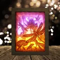 Hộp đèn hoa sen hình chuồn chuồn - Thumbnail 2