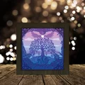 Hộp Đèn Vuông Cây Sự Sống (Tree Of Life Square light box) - Thumbnail 2