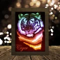 Mô hình Lightbox Đầu Hổ Nhìn Thẳng - Thumbnail 3
