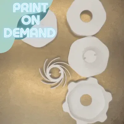 Vòng Xoay C click đã tay - Đồ chơi giải tỏa căng thẳng