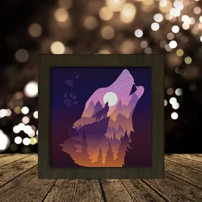 Hộp đèn "Sói Vuông" (Tiếng gọi nơi hoang dã)