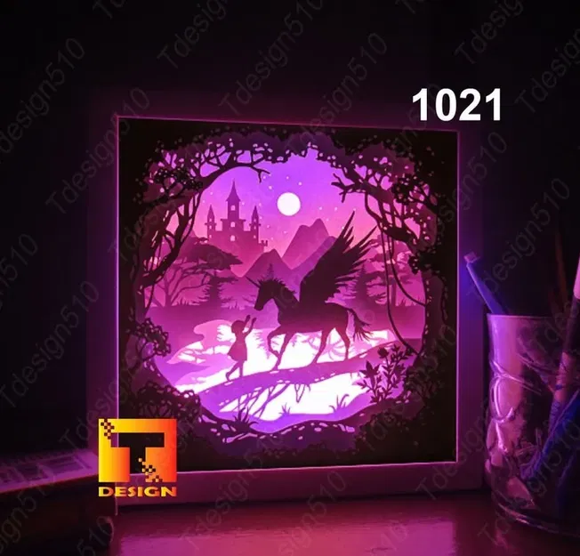 Hộp Đèn Kỳ Lân Pegasus - Image 2