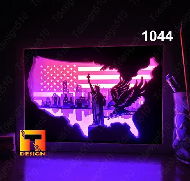 new york city lightbox - Image 1