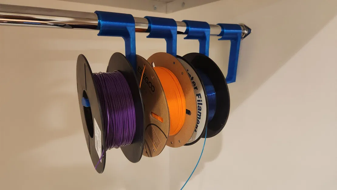 Remix Móc Treo Cuộn Dây Filament Lên Thanh Treo Quần Áo - Image 1