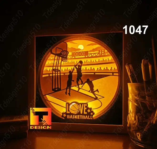 Mô hình Baseball Lightbox - Image 1