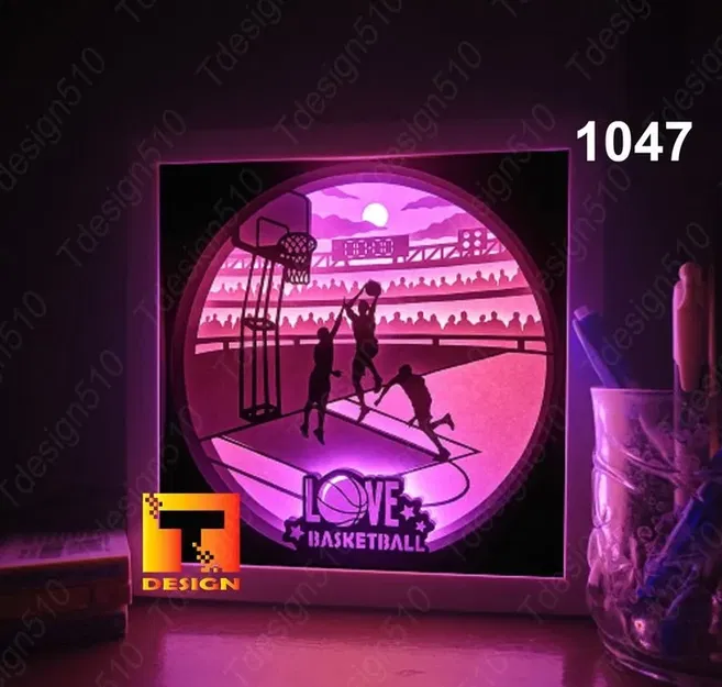 Mô hình Baseball Lightbox - Image 2