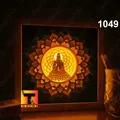 Hộp đèn Phật thiền định phiên bản 2 - Thumbnail 2