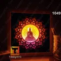 Hộp đèn Phật thiền định phiên bản 2 - Thumbnail 3