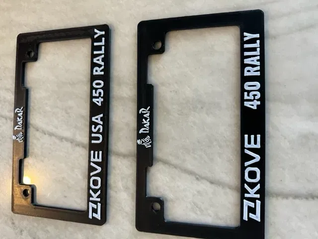 Khung Biển Số Utah Kove USA 450 Rally - Image 2