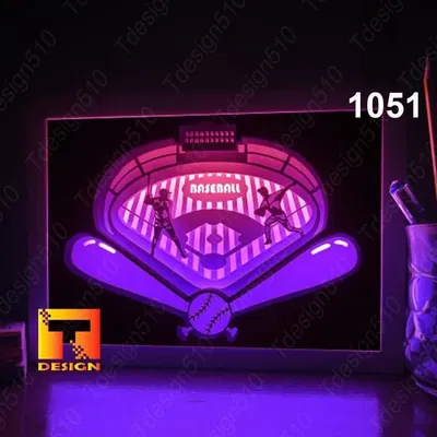 Mô hình Baseball Lightbox