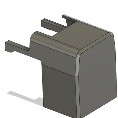 Ốp lưng FanFlow Fortress cho WindWarden Elegoo Neptune 3 Pro (Adapter Quạt 5015 Beta V0.2)