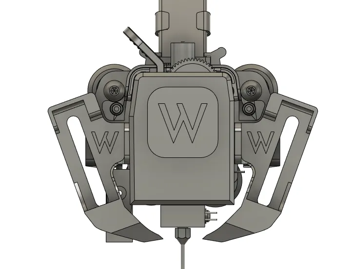 Ốp lưng FanFlow Fortress cho WindWarden Elegoo Neptune 3 Pro (Adapter Quạt 5015 Beta V0.2) - Image 2