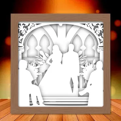 Hộp đèn "Mr and Mrs" phiên bản 7